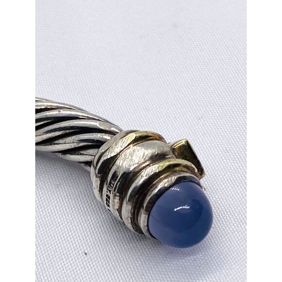 David Yurman Renaissance Color Stones 925 585 Cuff Bracelet READ - Picture 7 of 16
